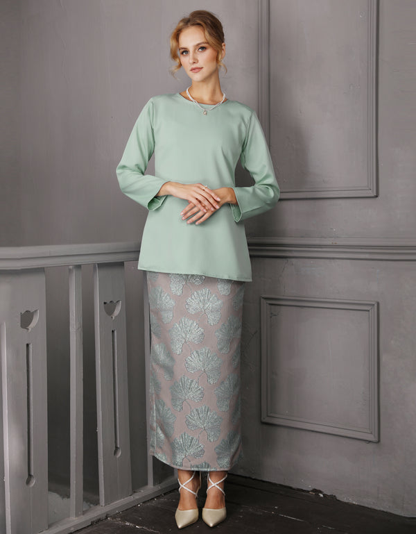 BAJU KURUNG MODEN MINI GEETA (MINT)
